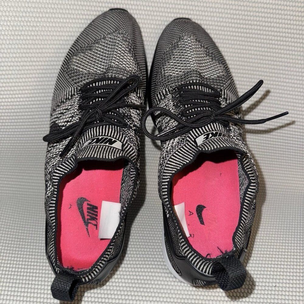 Nike Trainers Air Zoom Mariah Flyknit Racer Oreo Shoes 2017 Men’s Size 11.5 - Picture 6 of 8